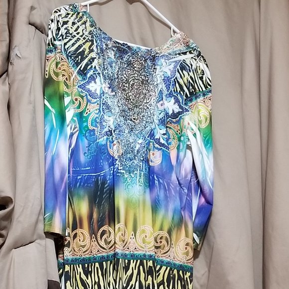 COPY - COPY - Multicolored Jewel & Pastel Toned S… - Picture 2 of 7